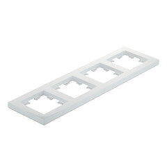 Рамка Systeme Electric AtlasDesign четырехместная белая (ATN000104) - фото 2