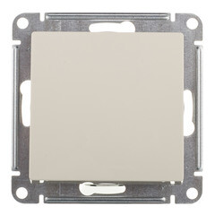 Изображение товара Выключатель Systeme Electric AtlasDesign одноклавишный встраиваемый бежевый (ATN000211)