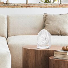 Вентилятор настольный Royal Clima RSF-0401M-WT (НС-1691753) 3 скорости 5 Вт - фото 2