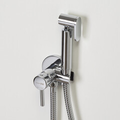 Смеситель с гигиеническим душем встраиваемый WasserKraft со скрытой частью в комплекте хром (A70138) - фото 8