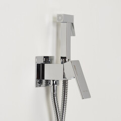 Смеситель с гигиеническим душем встраиваемый WasserKraft со скрытой частью в комплекте хром (A71138) - фото 8