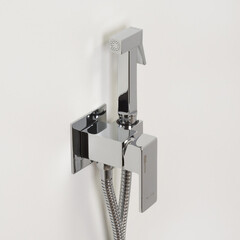 Смеситель с гигиеническим душем встраиваемый WasserKraft со скрытой частью в комплекте хром (A71138) - фото 7