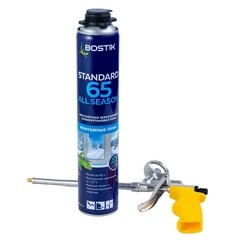 Пена монтажная профессиональная Bostik Standard 65 All Season всесезонная 800 мл - фото 3