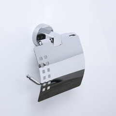 Держатель для туалетной бумаги WasserKraft Mosel с крышкой металл хром (K-46625) - фото 5