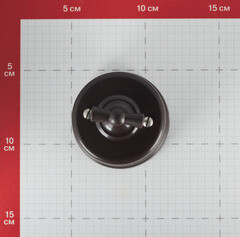 Выключатель Bironi Лизетта двухклавишный накладной коричневый ретро (B1-202-22) - фото 7