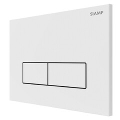 Клавиша смыва для инсталляций Siamp Plank белая глянцевая (10006930) - фото 5