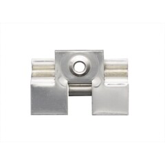 Клипса рядная монтажная Осфикс для шовного монтажа доски ДПК с саморезом нержавеющая сталь (35 шт.) - фото 4