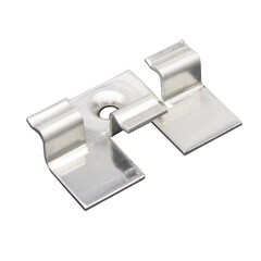 Клипса рядная монтажная Осфикс для шовного монтажа доски ДПК с саморезом нержавеющая сталь (35 шт.) - фото 2