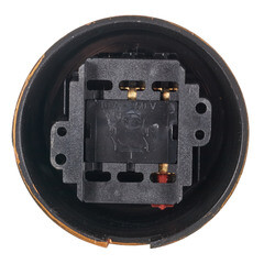 Выключатель Bironi Лизетта двухклавишный накладной бронза ретро (B1-202-25) - фото 5