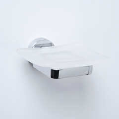 Мыльница для ванной WasserKraft Mosel с держателем стекло/металл (K-46629) - фото 7