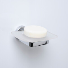 Мыльница для ванной WasserKraft Mosel с держателем стекло/металл (K-46629) - фото 6