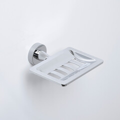 Мыльница для ванной WasserKraft Mosel с держателем металл хром (K-46669) - фото 5