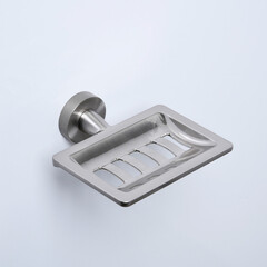 Мыльница для ванной WasserKraft Tauber с держателем металл никель (K-64469) - фото 4