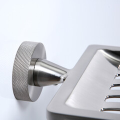 Мыльница для ванной WasserKraft Tauber с держателем металл никель (K-64469) - фото 5