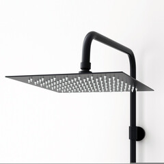 Душевая система WasserKraft Abens 2000 с верхним душем с лейкой с изливом черная (A27701) - фото 4