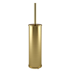 Изображение товара Ершик для унитаза WasserKraft напольный металл/пластик золото (K-1027BG)
