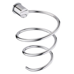 Изображение товара Держатель для фена WasserKraft на шуруп металл хром (K-1080)