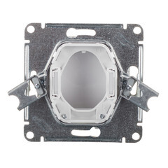 Вывод кабеля Systeme Electric AtlasDesign встраиваемый белый (ATN000199) - фото 4