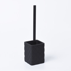 Ершик для унитаза WasserKraft Mosel K-4500 напольный металл/полирезин черный (K-4527) - фото 4