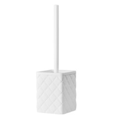 Ершик для унитаза WasserKraft Fulda K-691100 напольный металл/полирезин белый (K-691127) - фото 1