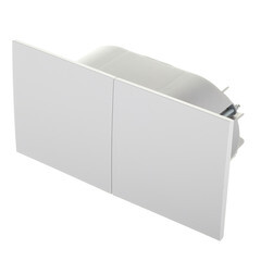 Розетка Systeme Electric AtlasDesign встраиваемая белая со шторками со сдвижными крышками (ATN000128) - фото 3