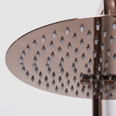 Душевая система WasserKraft с верхним душем с лейкой с изливом золото (A18301) - фото 11