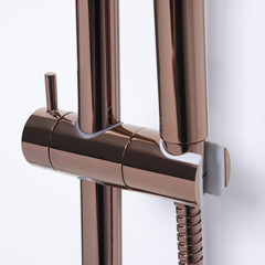 Душевая система WasserKraft с верхним душем с лейкой с изливом золото (A18301) - фото 9