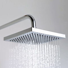 Душевой комплект WasserKraft с верхним душем с лейкой хром (A017) - фото 7