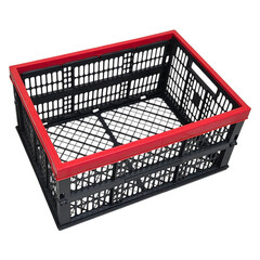 Изображение товара Ящик для хранения Инструм-Агро 40 л пластиковый складной черный