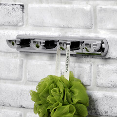 Вешалка для ванной WasserKraft Kammel K-8300 4 крючка на шуруп металл хром (K-8374) - фото 2