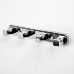 Вешалка для ванной WasserKraft Lippe K-6500 4 крючка на шуруп металл хром (K-6574) - фото 4