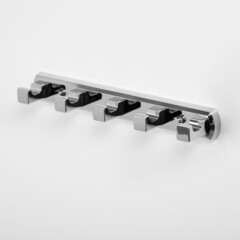 Вешалка для ванной WasserKraft Lippe K-6500 5 крючков на шуруп металл хром (K-6575) - фото 4