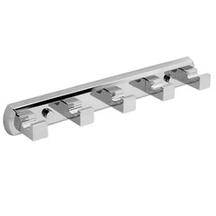 Изображение товара Вешалка для ванной WasserKraft Lippe K-6500 5 крючков на шуруп металл хром (K-6575)