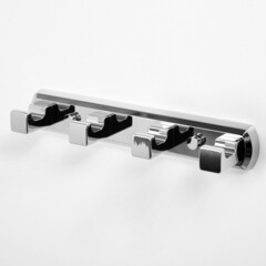 Вешалка для ванной WasserKraft Dill K-3900 4 крючка на шуруп металл хром (K-3974) - фото 4