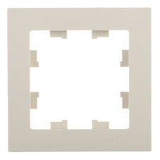 Рамка Systeme Electric AtlasDesign одноместная бежевая (ATN000201)