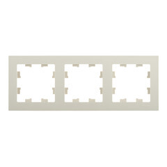 Изображение товара Рамка Systeme Electric AtlasDesign трехместная бежевая (ATN000203)