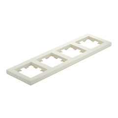 Рамка Systeme Electric AtlasDesign четырехместная бежевая (ATN000204) - фото 3