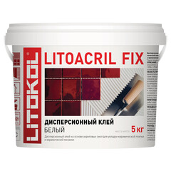 Изображение товара Клей для плитки Litokol Litoacril Fix готовый 5 кг