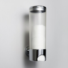 Диспенсер для ватных дисков WasserKraft металл/пластик хром (K-1079) - фото 3