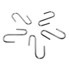 Изображение товара Крючок для ванной WasserKraft одинарный металл хром (5 шт.) (K-415)