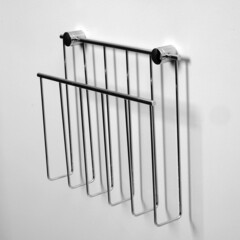 Держатель для газет WasserKraft на шуруп латунь хром (K-311) - фото 4