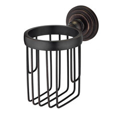 Держатель для освежителя WasserKraft Isar на шуруп металл темная бронза (K-7345)