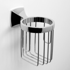 Держатель для освежителя WasserKraft Wern на шуруп металл хром (K-2545) - фото 3