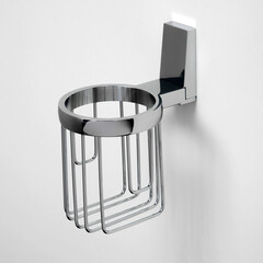 Держатель для освежителя WasserKraft Lopau на шуруп металл хром (K-6045) - фото 3