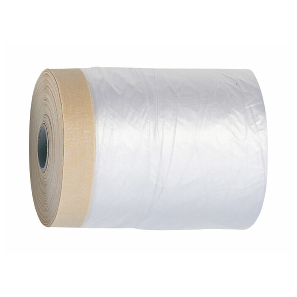 Пленка защитная Storch CoverQuick EasyTOP для малярных работ с клейким краем 7 мкм 0,55х33 м (18,15 кв.м)