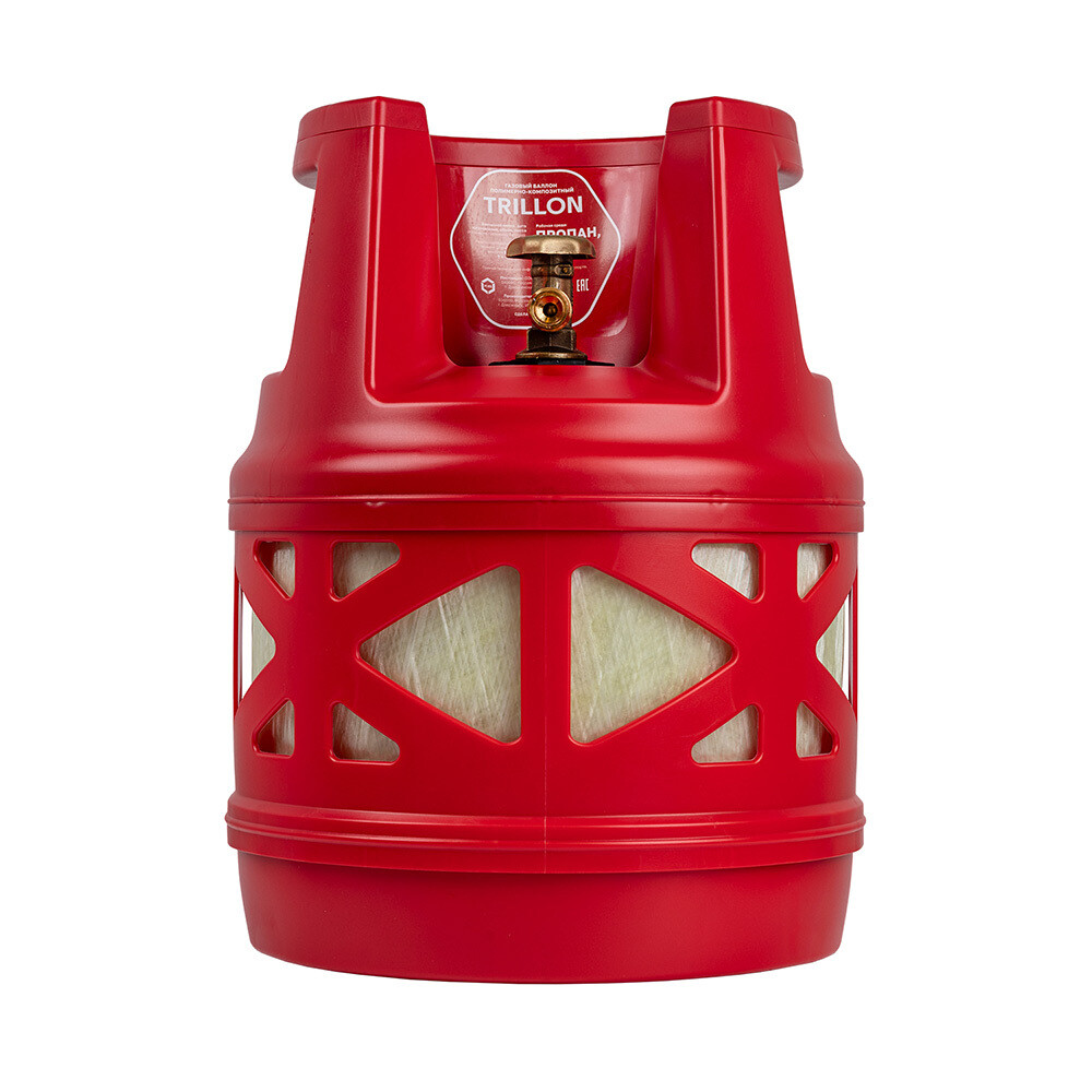 

Баллон газовый композитный Trillon Professional 12,5 л, Красный