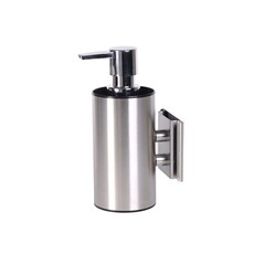 Изображение товара Дозатор для мыла Zenfort B3368F с держателем металл серебро (106703)