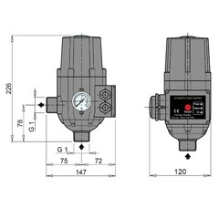 Блок автоматики для насоса Pumpman (TPC-13A) - фото 2