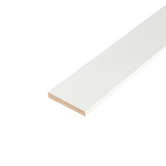 Наличник Smart 70х10х2200 мм эмаль белый прямой (1 шт.) - фото 1