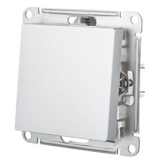 Переключатель Systeme Electric AtlasDesign одноклавишный встраиваемый алюминий (ATN000361) - фото 5